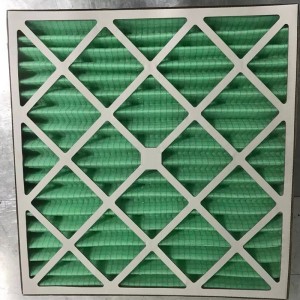 MERV8 Paper Frame Primary Efficiency Pre Panel HVAC Air Filter For Livestock & pig farm